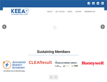 Tablet Screenshot of keealliance.org